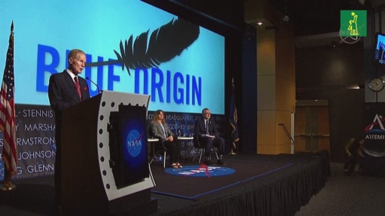 Después de SpaceX, Blue Origin también llevará astronautas a la Luna