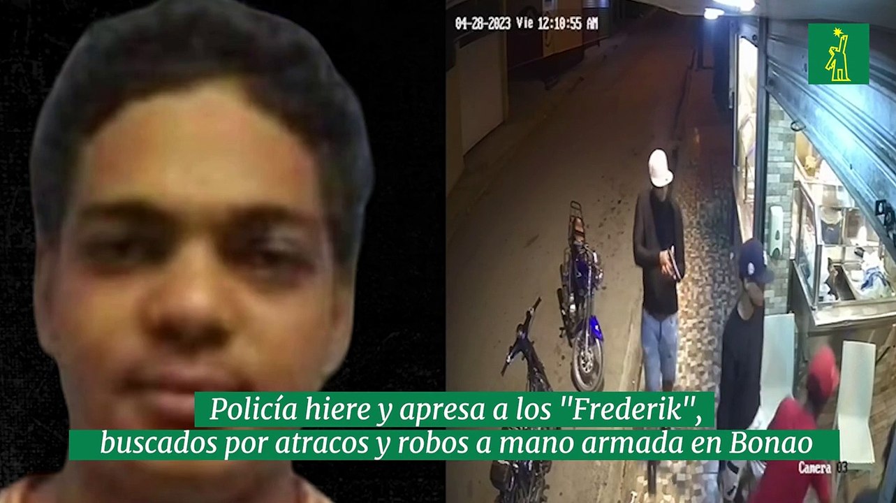 Policía hiere y apresa a los "Frederik", buscados por atracos y robos a mano armada en Bonao