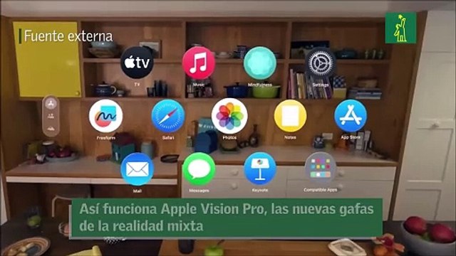 Así funciona Apple Vision Pro, las nuevas gafas de la realidad mixta