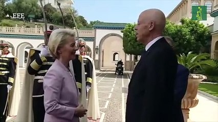Meloni regresa a Túnez acompañada de Von der Leyen y Rutte