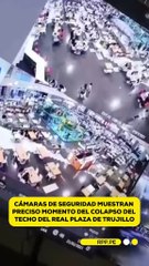 VIDEO: Momento exacto del colapso de un centro comercial, cámaras registraron la tragedia