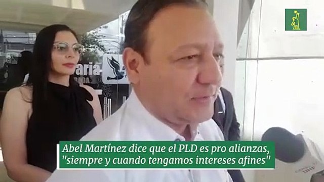 Abel Martínez dice que el PLD es pro alianzas, siempre y cuando tengamos intereses afines