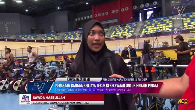 Sawda Hasbullah pecah rekod kebangsaan ujian masa 1km remaja