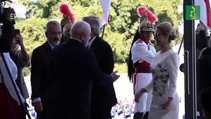 Alberto Fernández llega a Brasil por cuarta vez en el año y es condecorado por Lula