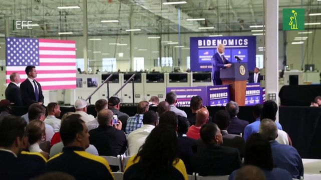 Biden visita el estado republicano de Carolina del Sur para defender sus planes económicos
