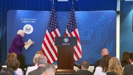Yellen, optimista sobre relaciones EEUU-China tras viaje a Pekín