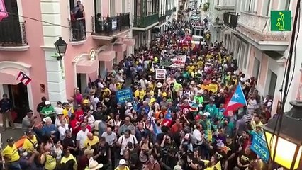 Puertorriqueños protestan contra más aumentos en la factura de la luz