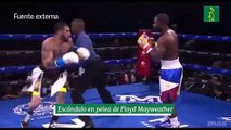 Escándalo en pelea de Floyd Mayweather