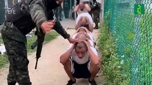 Militares trasladan a 1.628 pandilleros a 2 cárceles de máxima seguridad en Honduras