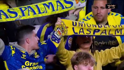 الدوري الاسباني ملخص لاس بالماس ضد برشلونة