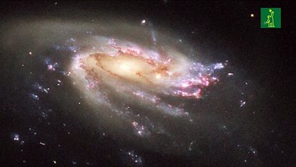 Hubble capta una galaxia con forma de medusa en un abismo cósmico