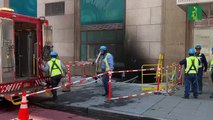 Se incendia la lujosa tienda Tiffany's de la Quinta Avenida en Nueva York