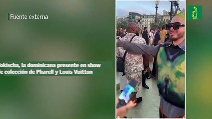Tokischa, la dominicana presente en show de colección de Pharell y Louis Vuitton