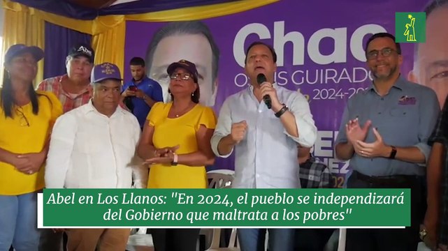 Abel Martínez en San Pedro: el pueblo se independizará del PRM en 2024
