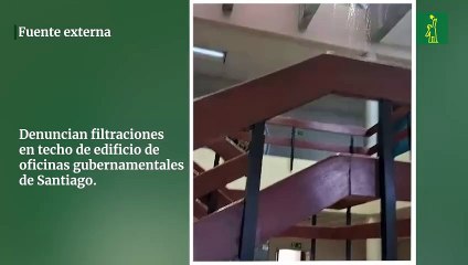 Huacalito de Santiago: "Llueve más adentro que afuera"