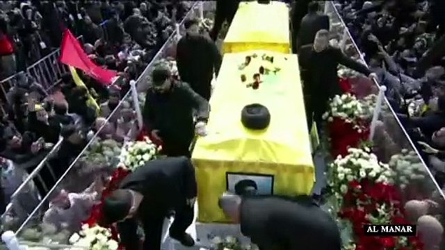بدء مراسم تشييع حسن نصرالله وهاشم صفي الدين