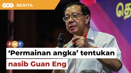 ‘Permainan angka’ tentukan nasib Guan Eng sebagai pengerusi DAP