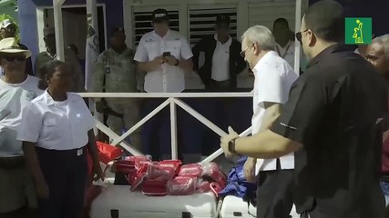 Abinader visita la Isla Saona donde se realiza inversión por 600 millones en obras sociales