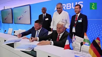 Airbus consigue un encargo récord de 500 aviones A320 para la compañía india IndiGo