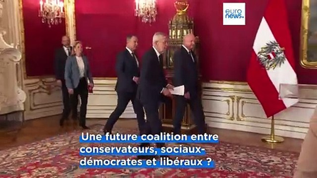 Autriche : les partis centristes sur le point de former une coalition sans l'extrême droite
