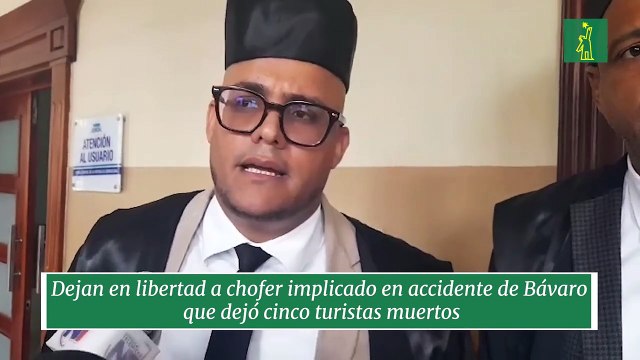 Dejan en libertad a chofer implicado en accidente de Bávaro que dejó cinco turistas muertos