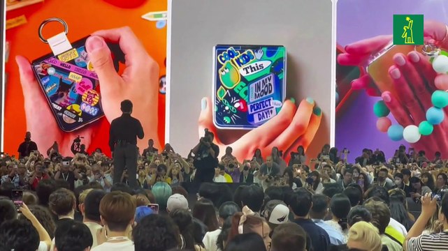 Samsung presenta en Seúl sus nuevos teléfonos móviles plegables, más ligeros y compactos