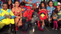 Superhéroes corren en Acupulco para recaudar fondos contra el cáncer