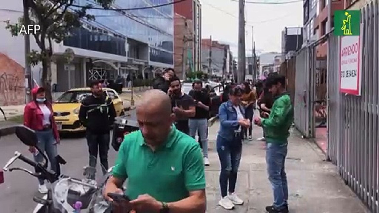 Fuerte temblor de magnitud 6,1 sacude Bogotá y centro de Colombia
