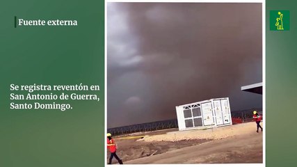 Se registra reventón en San Antonio de Guerra, Santo Domingo