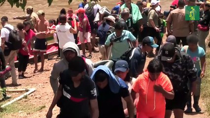 Una media de 2.500 migrantes llegan cada día a Panamá en su viaje hacia Norteamérica