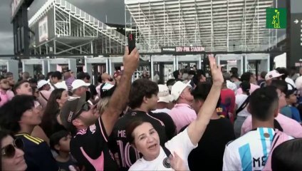 El Inter Miami da una bienvenida mundial a Lionel Messi