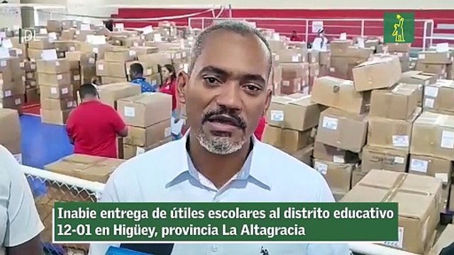 Inabie entrega de útiles escolares al distrito educativo 12-01 en Higüey, provincia La Altagracia