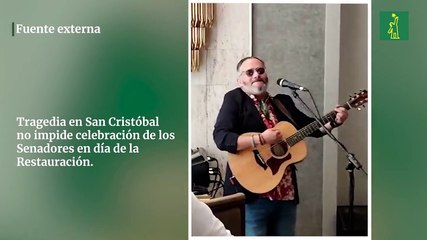 Tragedia en San Cristóbal no impide celebración de los Senadores en día de la Restauración