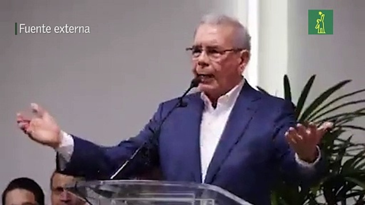 Danilo Medina llama a peledeístas a creer en Abel Martínez, así como creen en Dios
