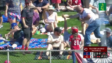 Elly de la Cruz la saca a ambas manos en arranque de pretemporada