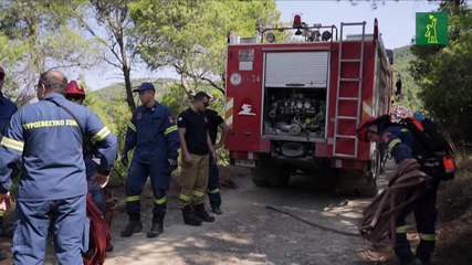 Los incendios siguen en Grecia por séptimo día