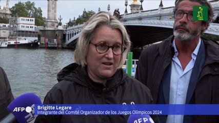 Preocupación hacia París-2024, prueba de natación en el Sena anulada por polución
