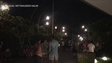 Sismo de magnitud 7,1 causa alarma en isla indonesia de Bali