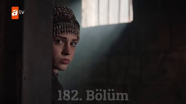 مسلسل المؤسس عثمان الحلقه 182 الاعلان الاول- انقاذ السيده بالا - حليمه تكتشف انها ابنه السيد عثمان