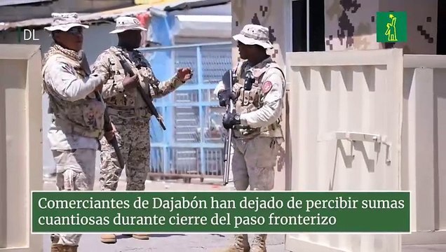 Comerciantes de Dajabón han dejado de percibir sumas cuantiosas durante cierre del paso fronterizo
