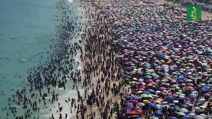 En Brasil llega la primavera con una fuerte ola de calor