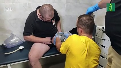 Soldados ucranianos se adaptan a la vida con prótesis tras perder miembros en la guerra