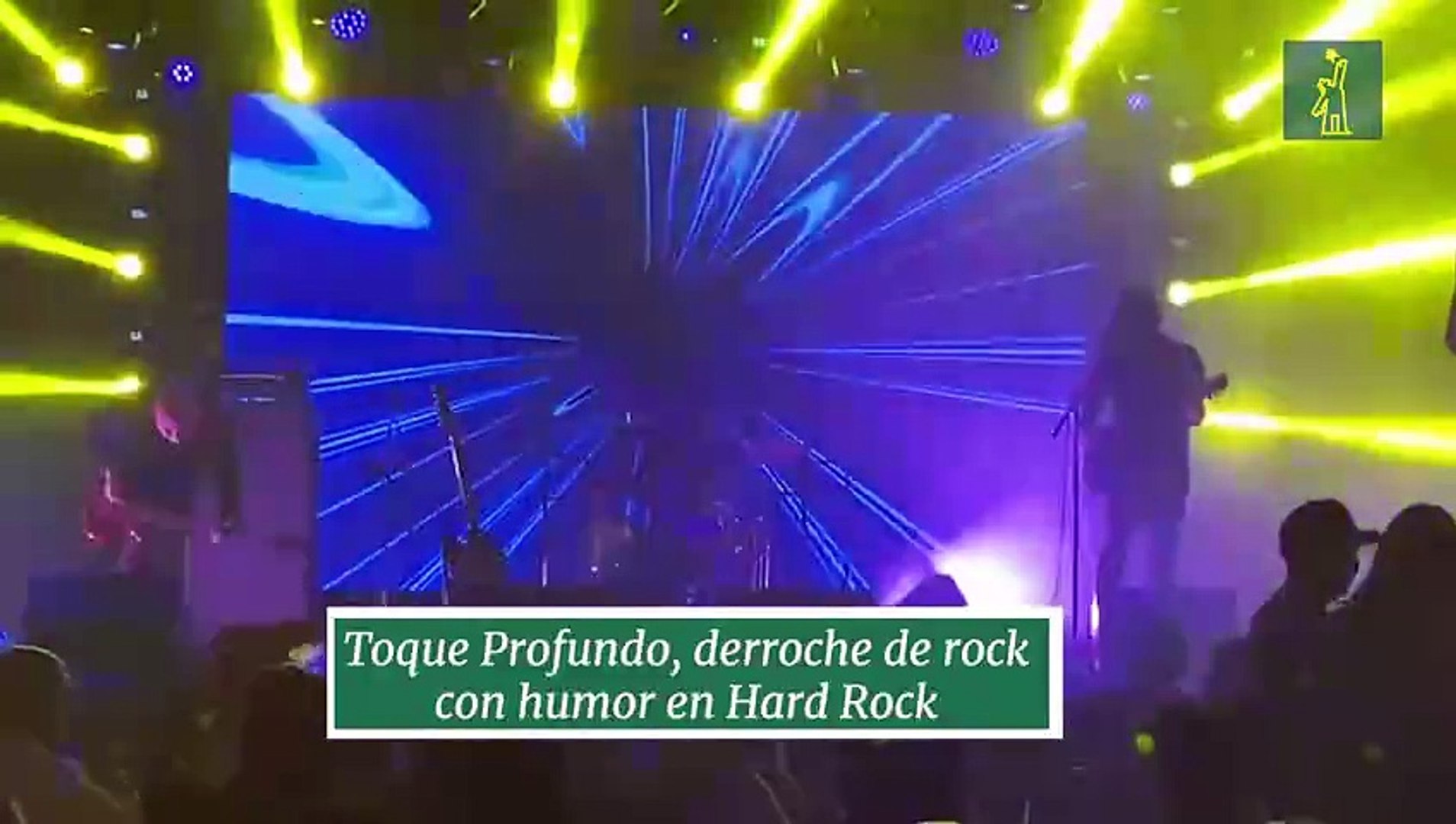 ⁣Toque Profundo, derroche de rock con humor en Hard Rock
