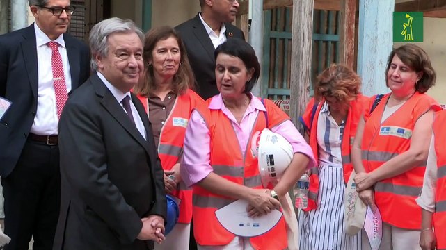 El secretario general de Naciones Unidas llega a Cuba para la cumbre del G77+China