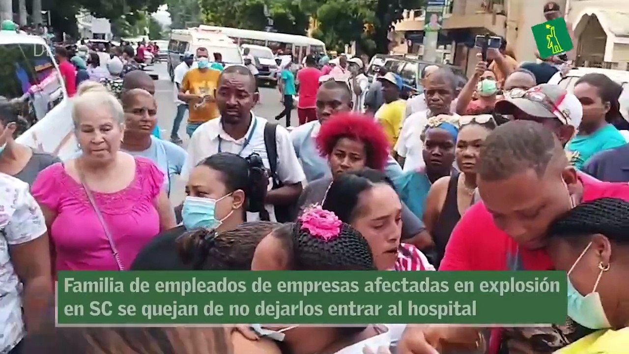 Familia de empleados de empresas afectadas en explosión en SC se quejan de no dejarlos entrar al hospital