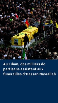 Cinq mois après la mort de Hassan Nasrallah, ses funérailles rassemblent des milliers de partisans