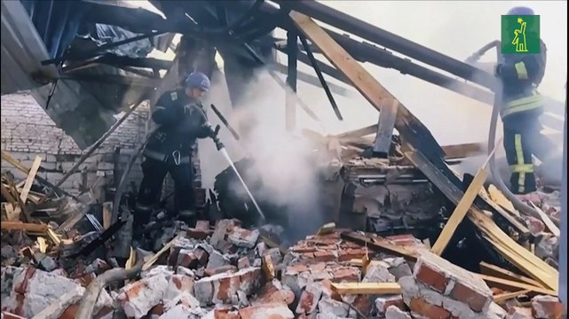 Ataques rusos en Ucrania dejan muertos y decenas de heridos