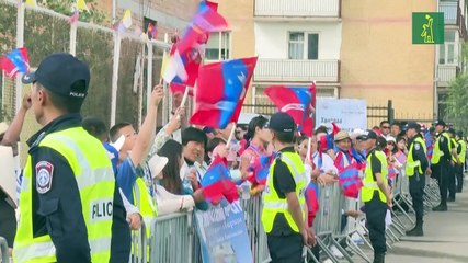 El papa parece tender la mano a China durante su visita a Mongolia