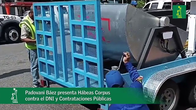 Padovani Báez presenta Hábeas Corpus contra el DNI y Contrataciones Públicas