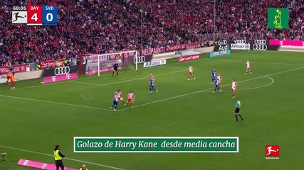 Golazo de Harry Kane  desde media cancha